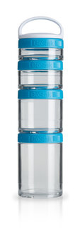 BlenderBottle &trade; GOSTAK Aqua - Starter 4Pak opbergbakjes - 40ml/60ml/100ml/150ml