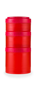 BlenderBottle &trade; EXPANSION PAK Rood - 3 Opbergbakjes voor Pro Stak - Full Colour - 100ml/150ml/250ml