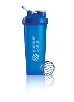 BlenderBottle &trade; CLASSIC Extra Big Blauw FC met oog - Eiwitshaker / Bidon  - 940 ml