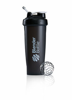 BlenderBottle &trade; CLASSIC Extra Big Zwart FC met oog - Eiwitshaker / Bidon  - 940 ml