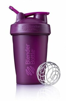 BlenderBottle &trade; CLASSIC Small Paarsblauw/Plum FC met oog - Eiwitshaker / Bidon  - 590 ml