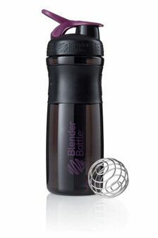 BlenderBottle &trade; SPORTMIXER Big Zwart/Paarsblauw/Plum met oog - Eiwitshaker / Bidon  - 820 ml