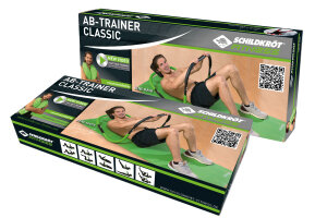 Schildkrot &trade; Fitness - Ab Trainer Classic - Zwart/Groen