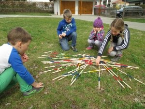 Schildkrot &trade; Fun Sports - Giant Mikado Tuinspel van hout