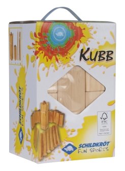 Schildkrot &trade; Fun Sports - Kubb Spel van hout - Zeer populair in Scandinavie