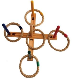 Schildkrot &trade; Fun Sports - Houten Ring Werp Spel