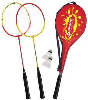 Schildkrot &trade; Fun Sports - Badmintonset - 2 spelers - inclusief 2 shuttles