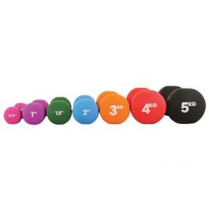 FitnessMAD &trade; - 0.5 KG Neoprene Dumbbells - Pink