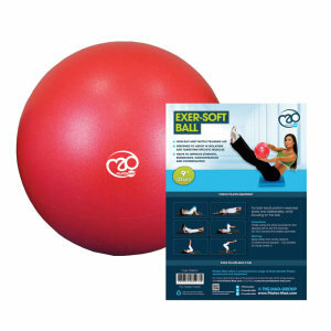 FitnessMAD &trade; - 9&#039;&#039; Exer-Soft Ball - Red