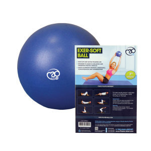 FitnessMAD &trade; - 7&#039;&#039; Exer-Soft Ball - Blue