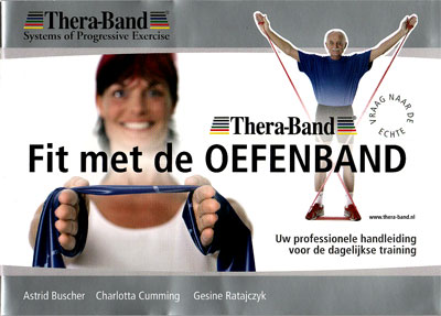 BOEK - Thera Band Oefeningen folder. Weerstandsoefeningen met TheraBand. BodyWorks voor bedrijven.