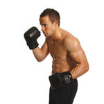 FitnessMAD ™ - Bokshandschoen stootkussen  - Leder - Paar- Large - Zwart