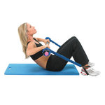 FitnessMAD ™ - Aerobic - Fitnessmat - 10 mm dikte - Blauw