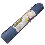 FitnessMAD ™ - Evolution Yoga Mat - Geen Phthalaat - Latexvrij - Dikte 4mm - Blauw/Grijs