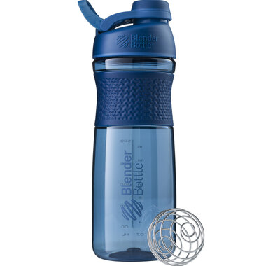 BLENDERBOTTLE | Sportmixer| Twistcap| MARINE BLAUW| 820 ML | Eiwitshaker | Bidon MET DRAAIDOP.