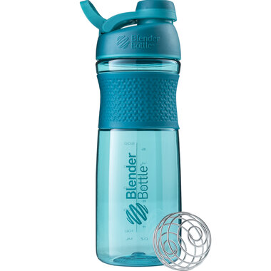 BLENDERBOTTLE | Sportmixer| Twistcap| ZEE BLAUW| 820 ML | Eiwitshaker | Bidon MET DRAAIDOP.